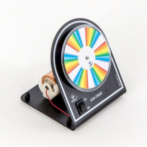 CID-1.1.3 Disco de Newton con motor eléctrico alimentado por batería