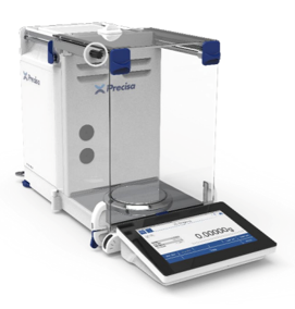 Balanza semi-micro PRECISA Serie 390 – Modelo HF 225SM-DR (102 g / 225 g – 0,01 / 0,1 mg)